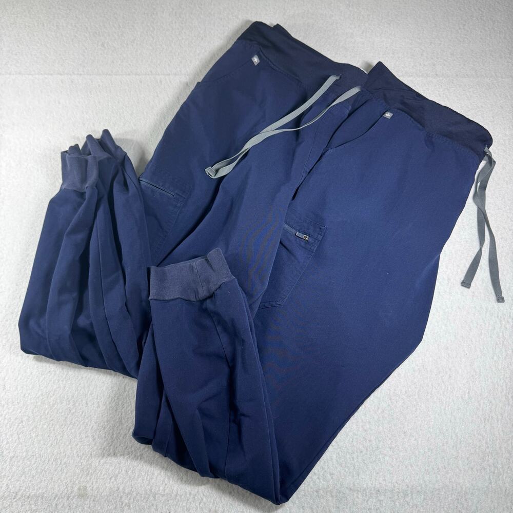 Figs Technical Collection Pants Lot of 2 XXL/T Navy Blue HW Zamora & Zamora Tall